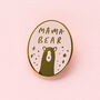 Mama Bear Enamel Pin Badge, thumbnail 1 of 2