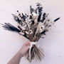 Black And White Dried Flower Arrangement, thumbnail 4 of 5