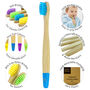 Children's Bamboo Toothbrush Four Pack, thumbnail 8 of 8