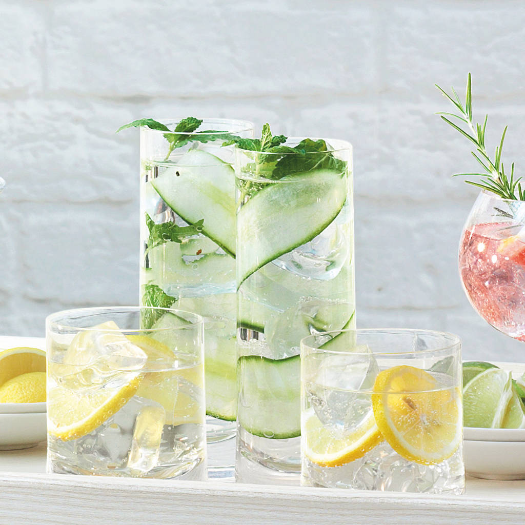 Gin Highball Glasses Set Of Two By Idyll Home