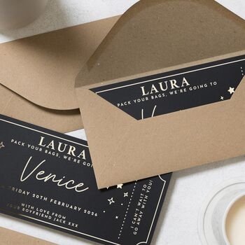 Weekend Away Venice Trip Gift Voucher For Him Or Her, 7 of 9