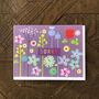 Mini Floral Sorry Card, thumbnail 1 of 5