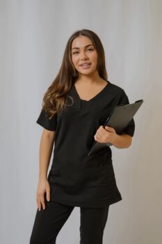 Natasha Classic Scrub Top Uniform Workwear, 2 of 6