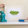 Peas In A Pod Personalised Family Print, thumbnail 2 of 7