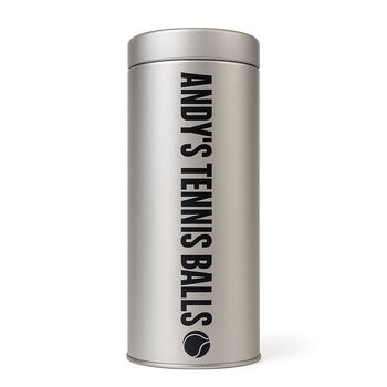 Personalised Tennis Ball Tin – Father’s Day Gift, 2 of 3