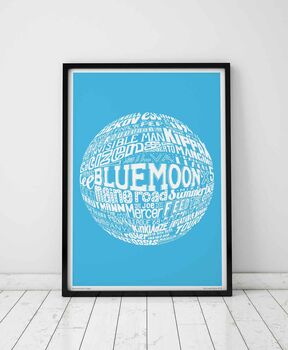 Manchester City Football Club Typography Print, 2 of 9
