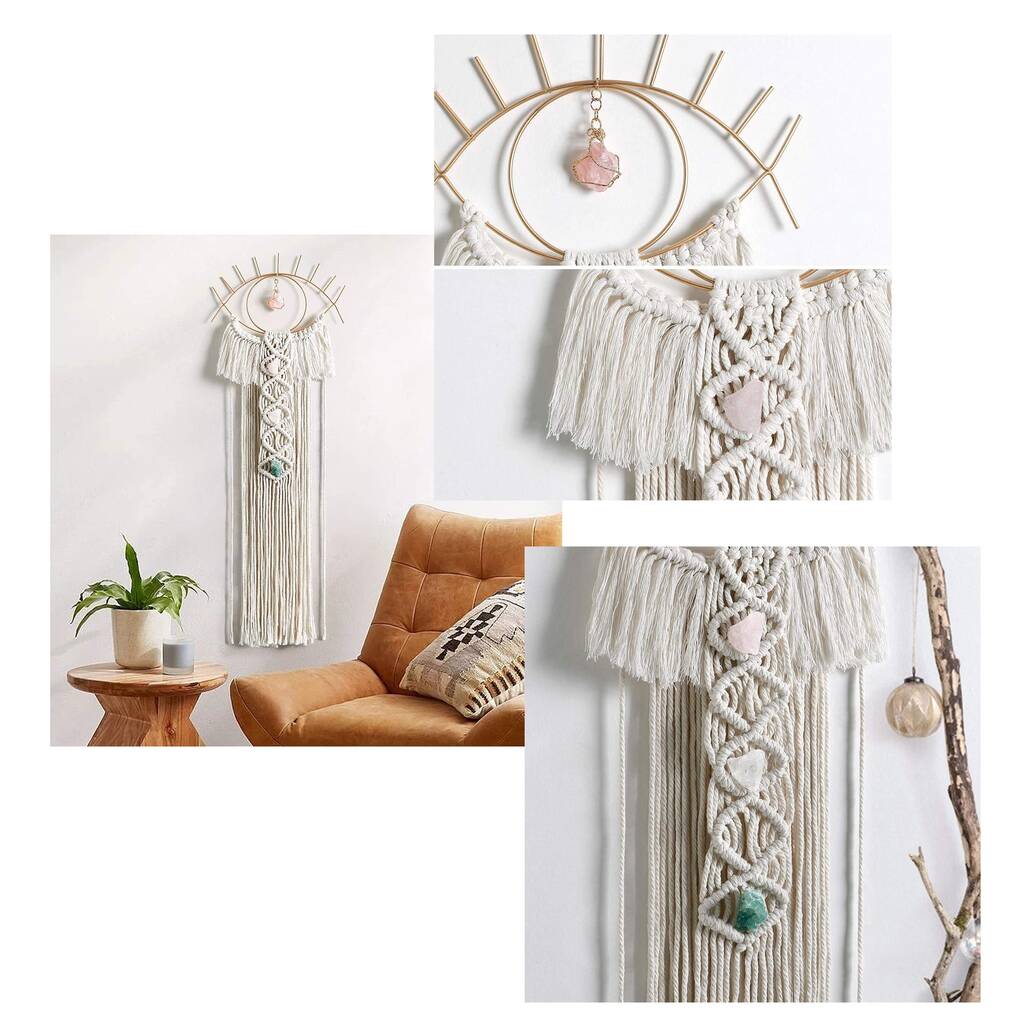 Macrame Wall Hanging Boho Dream Catcher By Momentum