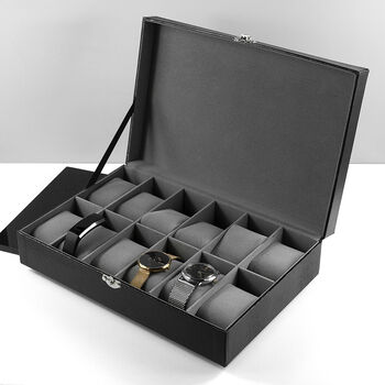 Personalised 12 Piece Watch Box, 2 of 4