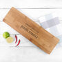 Personalised Family Dinner Bamboo Serving Board, thumbnail 1 of 5