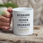 Personalised Grandad Established Mug Grandparent Gifts, thumbnail 3 of 4