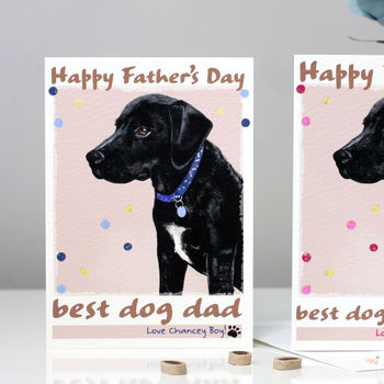 Personalised Dog Father's Day Card, 6 of 9