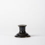 Handcrafted Ceramic Dark Green Taper Candle Stick, thumbnail 2 of 3