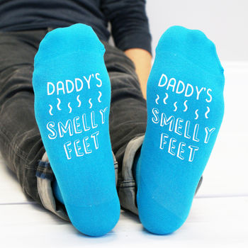 personalised smelly feet men's socks by sparks clothing ...