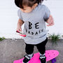 Be Badass Unisex Baby And Kids Short Sleeve T Shirt, thumbnail 2 of 11