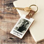 'Neutrals' Leather Photo Memory Keyring, thumbnail 2 of 7