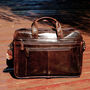 Genuine Leather Briefcase With Zip Pockets, thumbnail 2 of 12