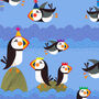 Puffin Gift Wrapping Paper Two Sheets, thumbnail 4 of 5
