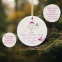 Merry Christmas Mummy Love From The Bump Decoration C, thumbnail 2 of 4