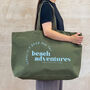 Personalised Oversized Beach Bag, thumbnail 1 of 8