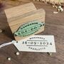 Personalised Wedding Stamp – Curved, thumbnail 5 of 7