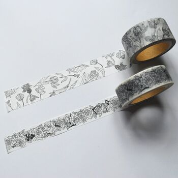 Illustrated Botanical Washi Paper Masking Tape, 3 of 7
