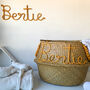 Personalised Basket And Name Sign Set, thumbnail 1 of 5