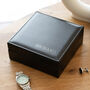Personalised Classic Black Square Jewellery Box, thumbnail 3 of 7