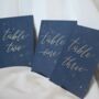 Personalised Celestial Wedding Table Number Name Card, thumbnail 2 of 5