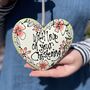 Personalised Hanging Heart, thumbnail 6 of 6