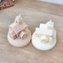 Snowy Christmas Village House Nativity Christmas Candle, thumbnail 9 of 11