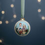 Family Portrait Christmas Bauble, thumbnail 4 of 4