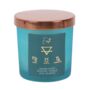 Earth Element Sandalwood Crystal Chip Candle, thumbnail 1 of 4