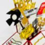 Theatre Themed 3D Birthday Card, thumbnail 4 of 5