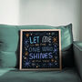 Let Me Be The One Who Shines With You, Oasis Print, thumbnail 6 of 8