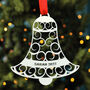 Personalised Hanging Bell Decoration, thumbnail 1 of 3