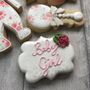 Personalised Floral New Parents Biscuit Gift, thumbnail 4 of 4