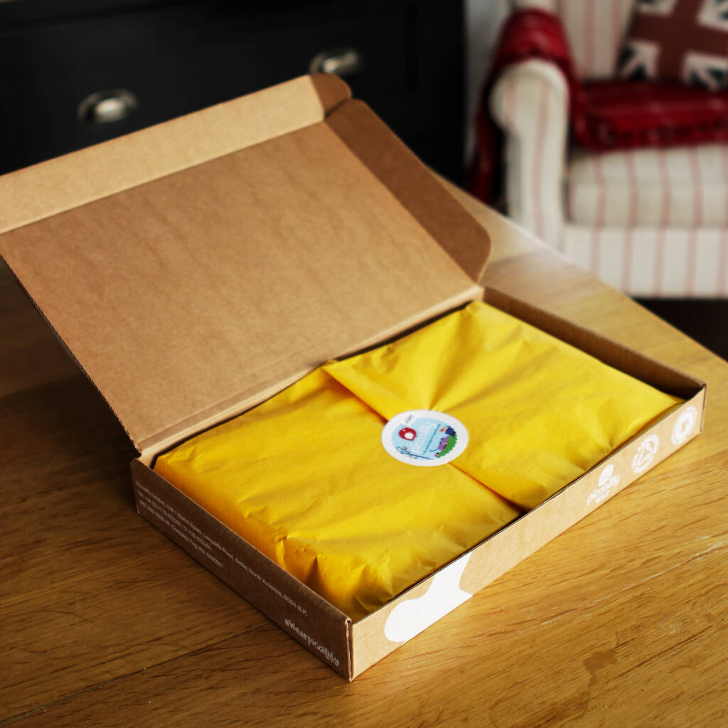 Luxury Baby Gift Box With Merino Blanket By Piccalilly