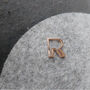 Personalised Rose Gold Initial Letter Charm Necklace, thumbnail 3 of 10