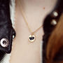 Double Heart Charm Necklace, thumbnail 1 of 3