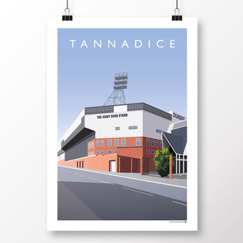 Dundee United Tannadice Street Poster, 2 of 7