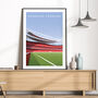 Arsenal Fc Emirates Stadium North Bank Poster, thumbnail 4 of 9