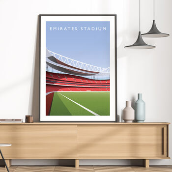 Arsenal Fc Emirates Stadium North Bank Poster, 4 of 9