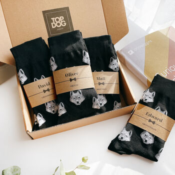 Personalised Groomsmen Socks, 2 of 10