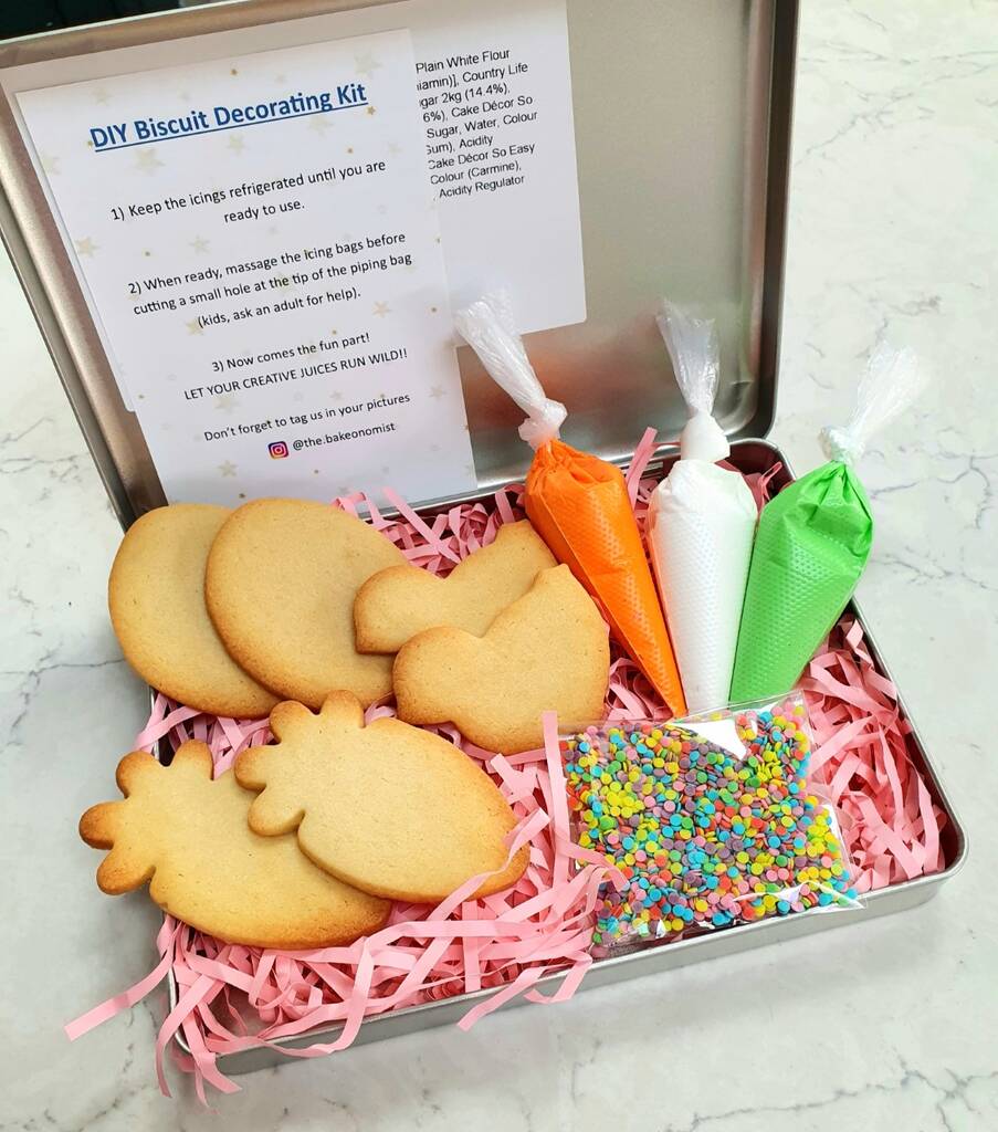 Easter Diy Biscuit Decorating Kit X6 Pre Order By The Bakeonomist