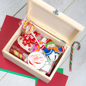 Personalised Nice List Keepsake Christmas Box For Child, 5 of 7