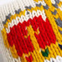Royal Crown Cushion Cover Easy Knitting Kit, thumbnail 5 of 11
