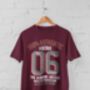 'Authentic Vintage 2006' 18th Birthday Gift T Shirt, thumbnail 4 of 7