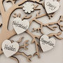 Personalised Retirement Gift Tree Framed Wooden Tree, thumbnail 7 of 10