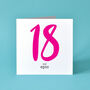18 And Epic 18th Birthday Card, thumbnail 1 of 5