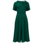 Cindy Dress In Hampton Green Vintage 1940s Style, thumbnail 1 of 2